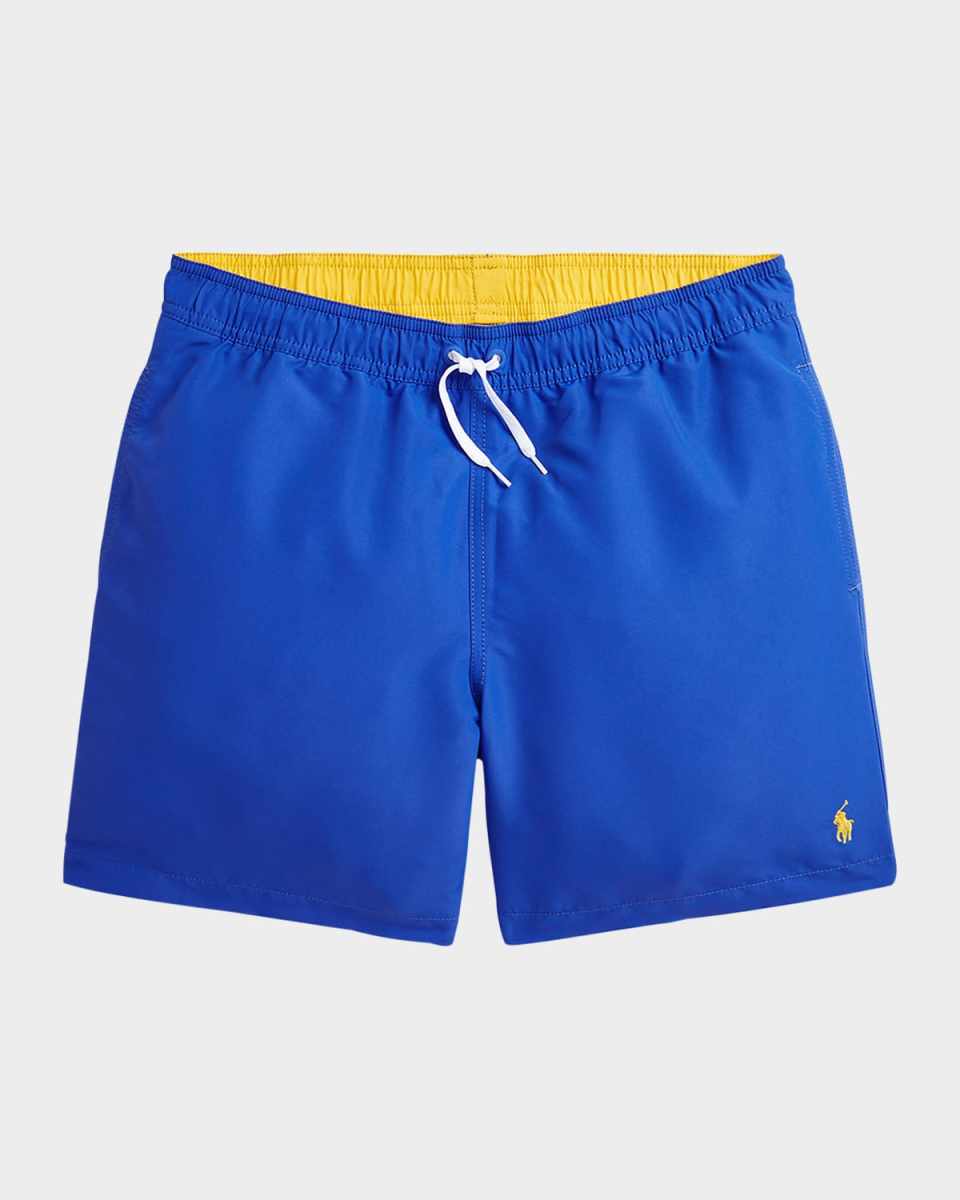 Boy's Recycled Polyester Traveler Swim Shorts, Size S-X